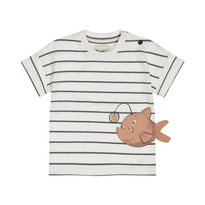 T-SHIRT A RIGHE PESCIOLINO