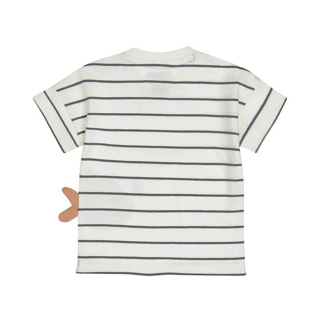 T-SHIRT A RIGHE PESCIOLINO