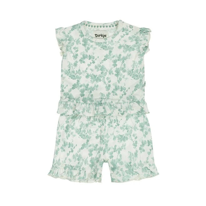 COMPLETINO COORDINATO VERDE MENTA