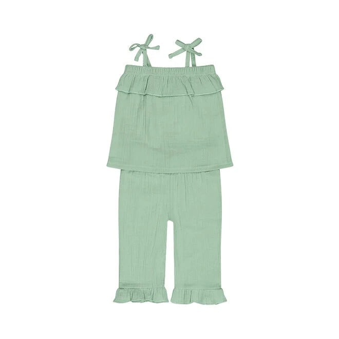 COORDINATO VERDE ACQUA