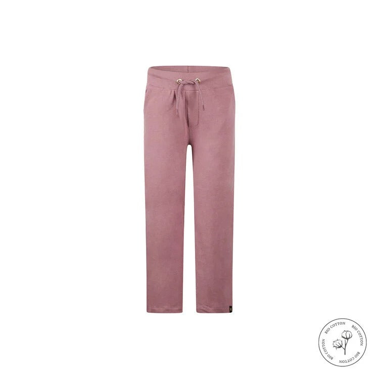 PANTALONI JOGGING A GAMBA LARGA