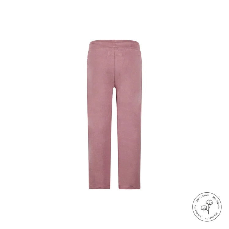 PANTALONI JOGGING A GAMBA LARGA
