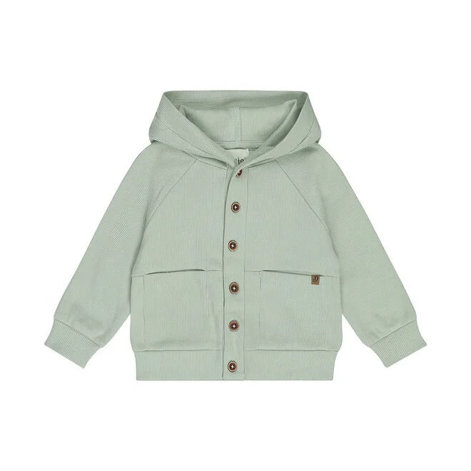 CARDIGAN CON CAPPUCCIO