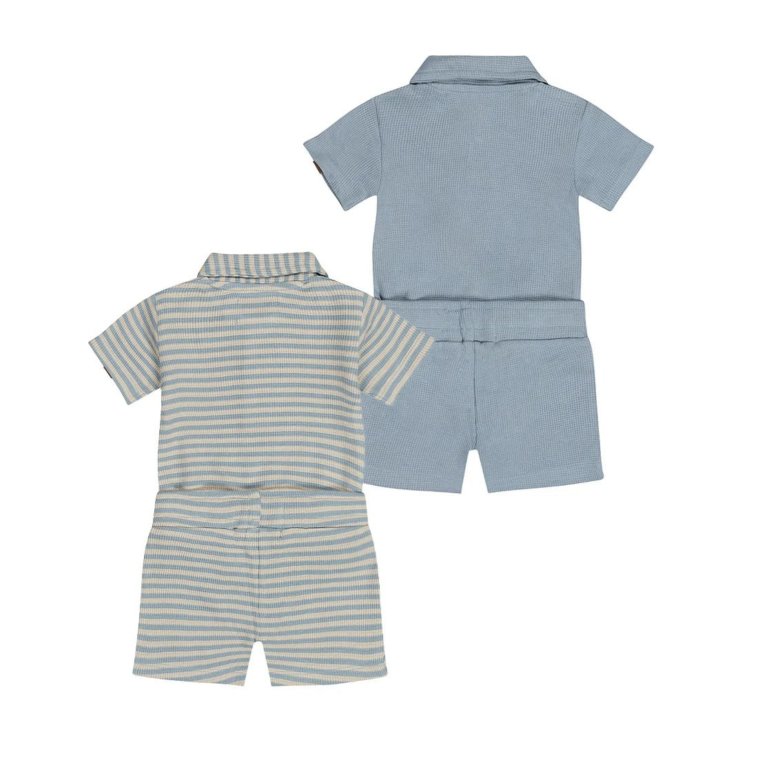 COMPLETINO LIGHT BLU POLO E PANTALONCINO