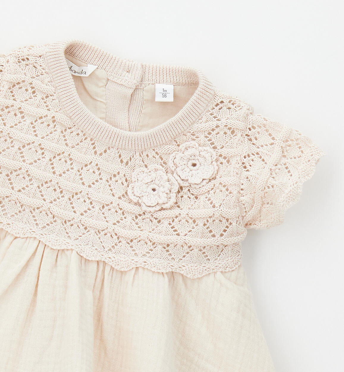 ABITO IN COTONE SAND