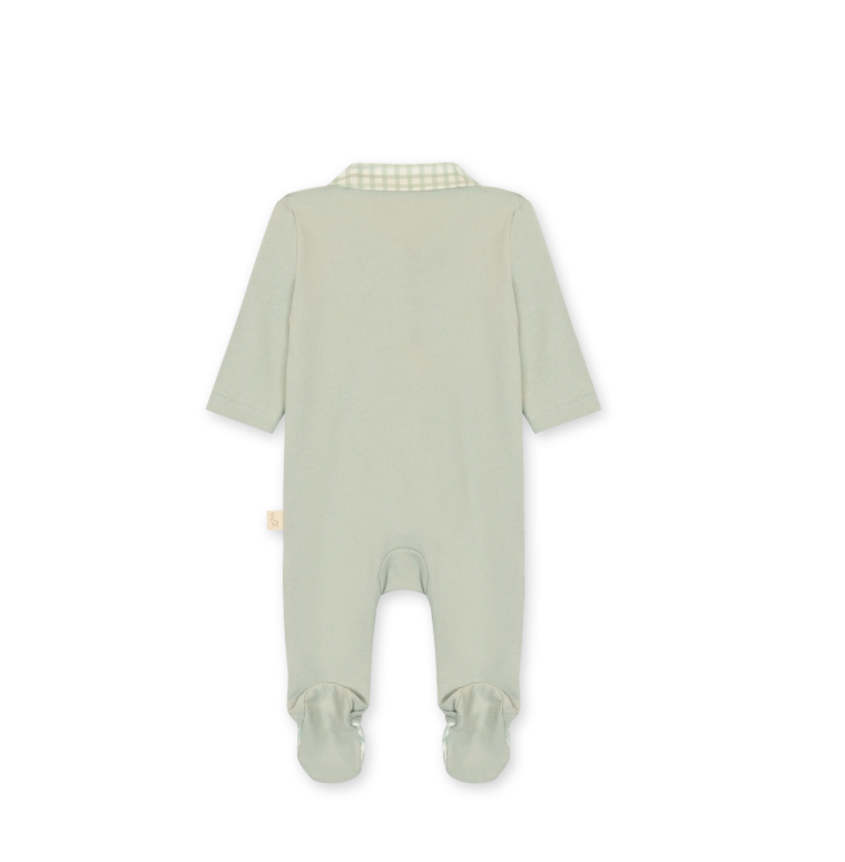 TUTINA MINT CON COLLETTO E TASCHINO VICHY