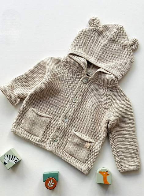 GIACCA CON CAPPUCCIO ORECCHIE