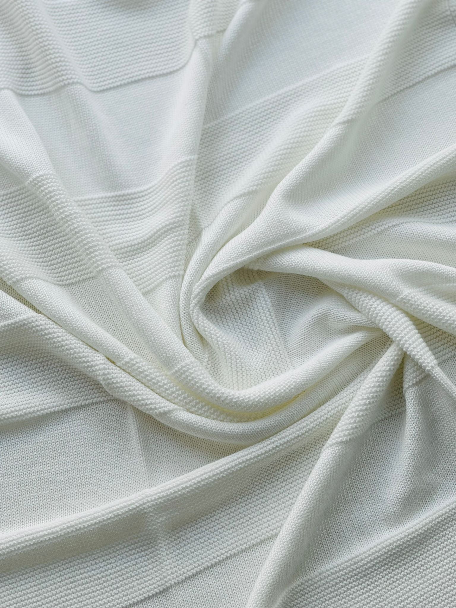 COPERTA IN MAGLIA DI PURO COTONE BIO