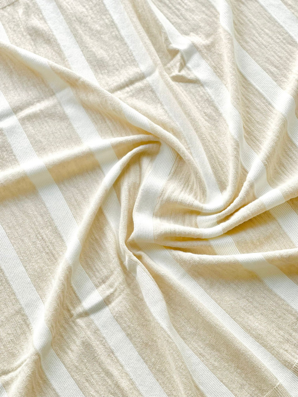 COPERTA IN LINO E COTONE RIGHE