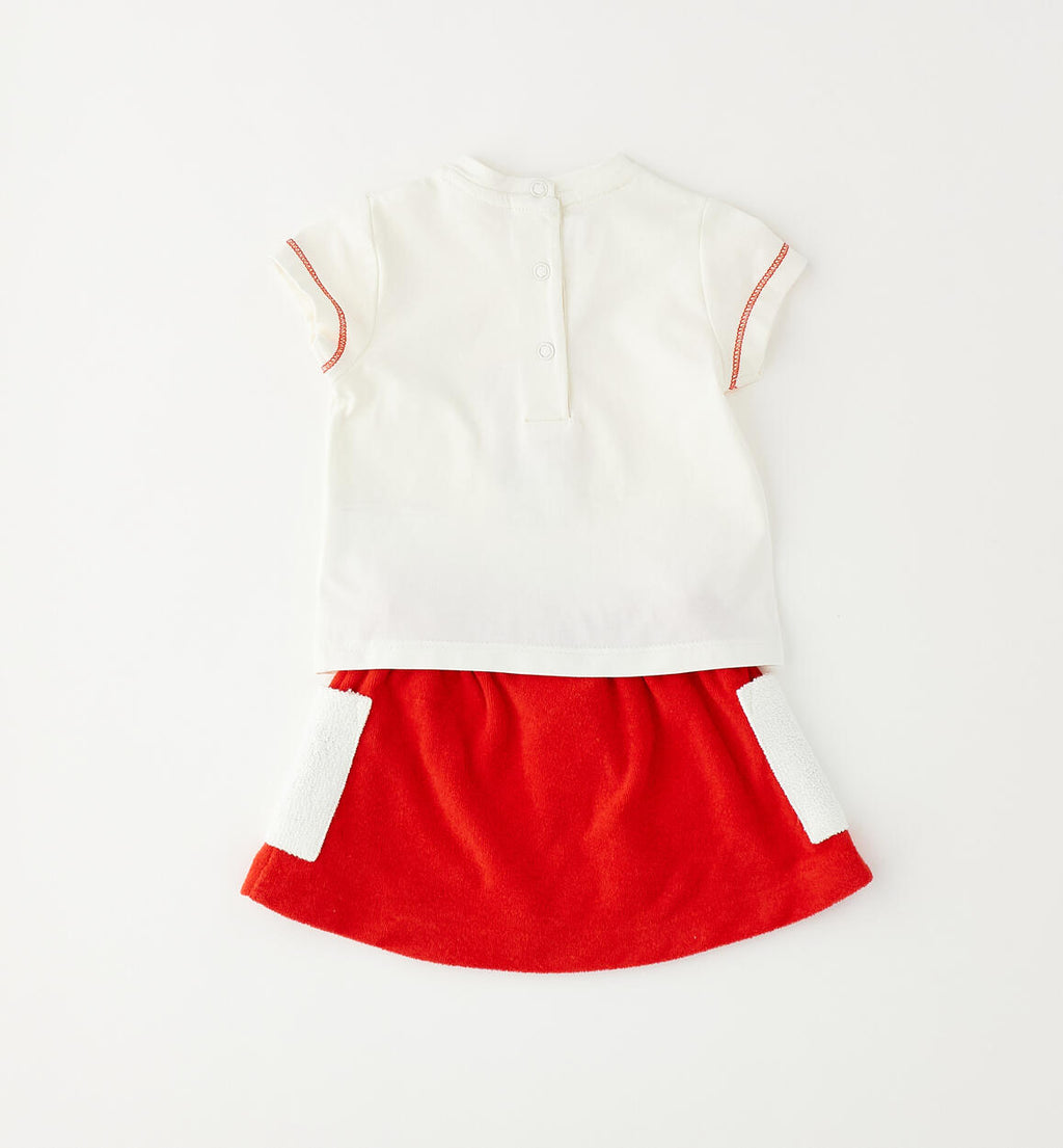 COMPLETINO T-SHIRT E GONNELLINA