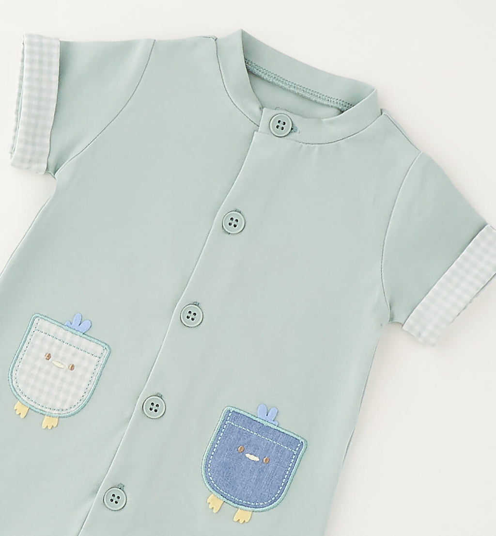 PAGLIACCETTO CON TASCHINO BIRDS