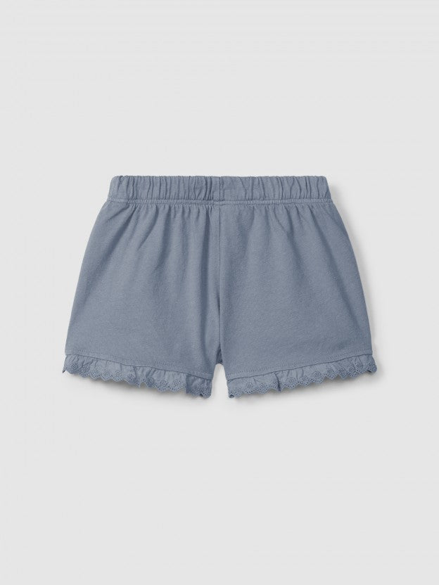 PANTALONCINO CON RICAMI