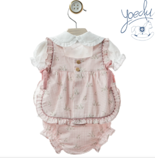ABITINO CON CULOTTE VICHY RABBIT