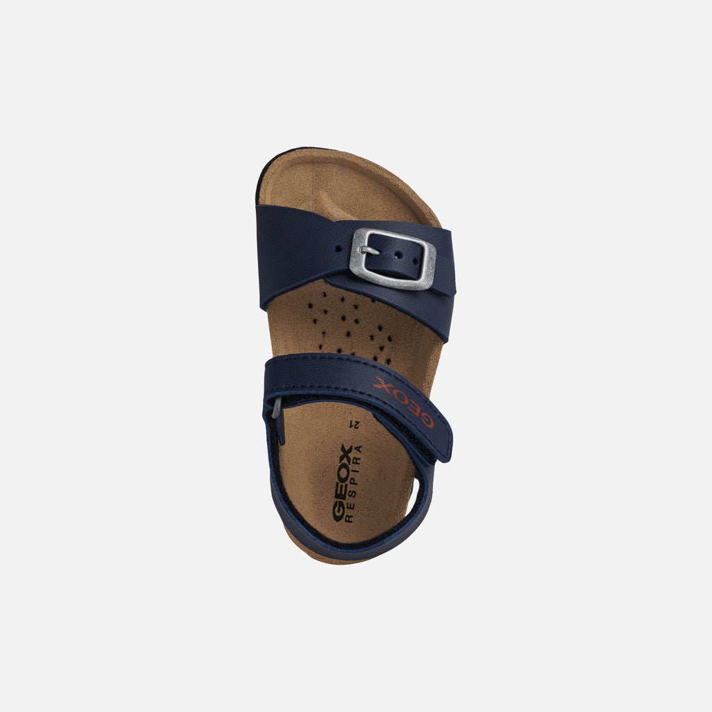 SANDALO CHALKI BLU
