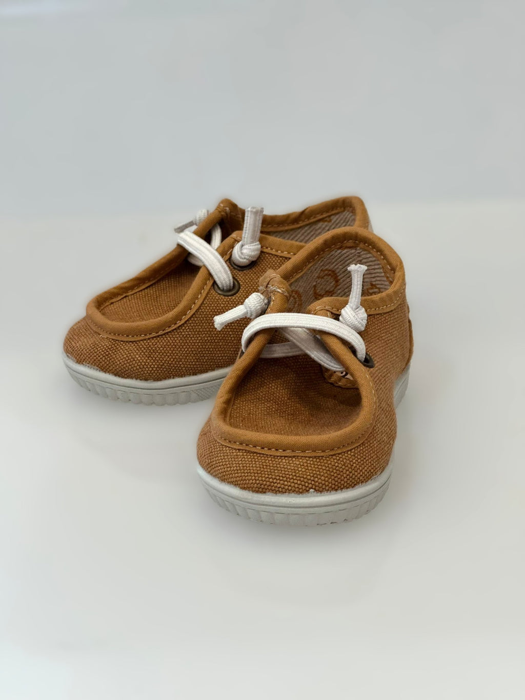 SCARPA IN TELA CON LACCI BICOLORE