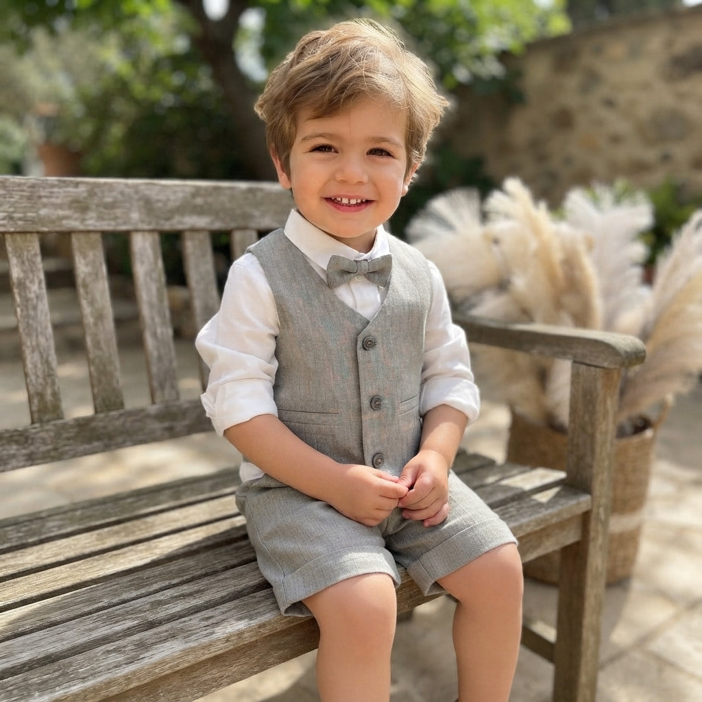 COMPLETO ELEGANTE GRIGIO