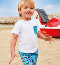 COMPLETO MARE T-SHIRT+BOXER MACCHINE