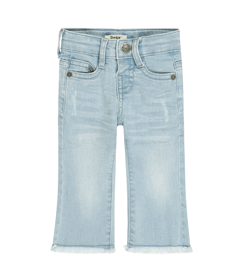 JEANS LUNGO A ZAMPA