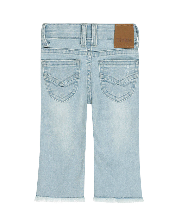 JEANS LUNGO A ZAMPA