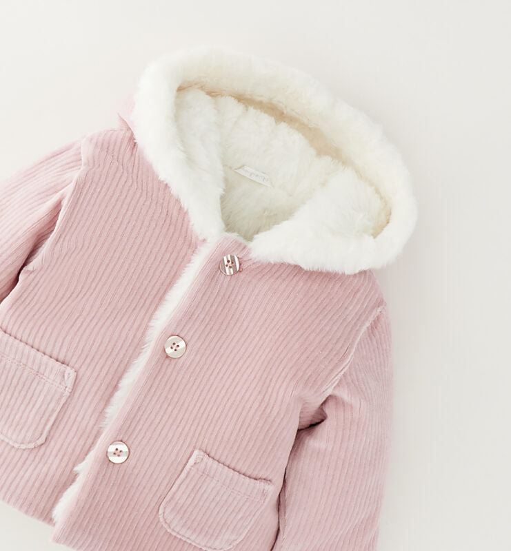 CAPPOTTINO A COSTINE PELUCHE