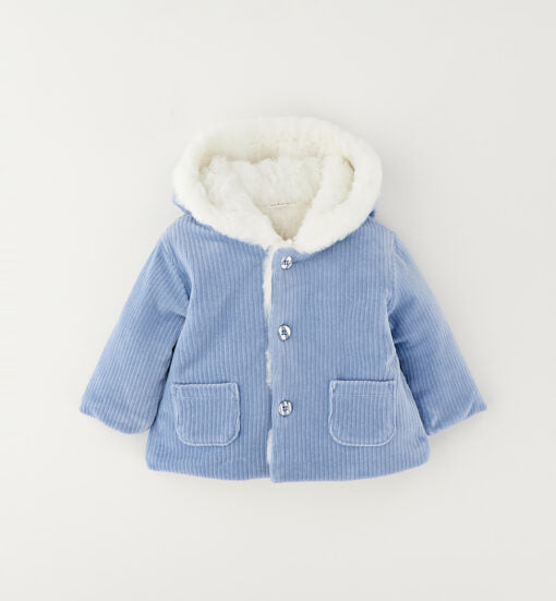 CAPPOTTINO A COSTINE PELUCHE