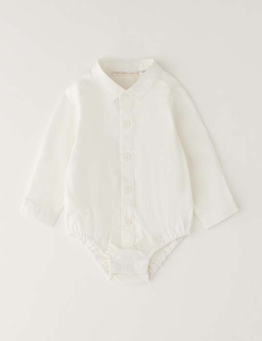CAMICIA BIANCA A BODY