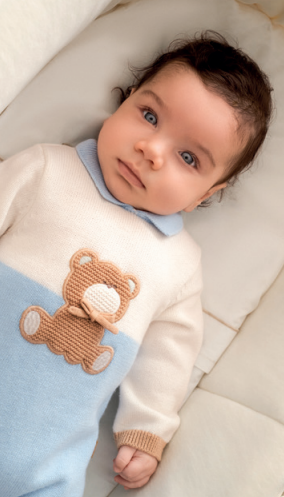 TUTINA POLO TEDDY CIELO
