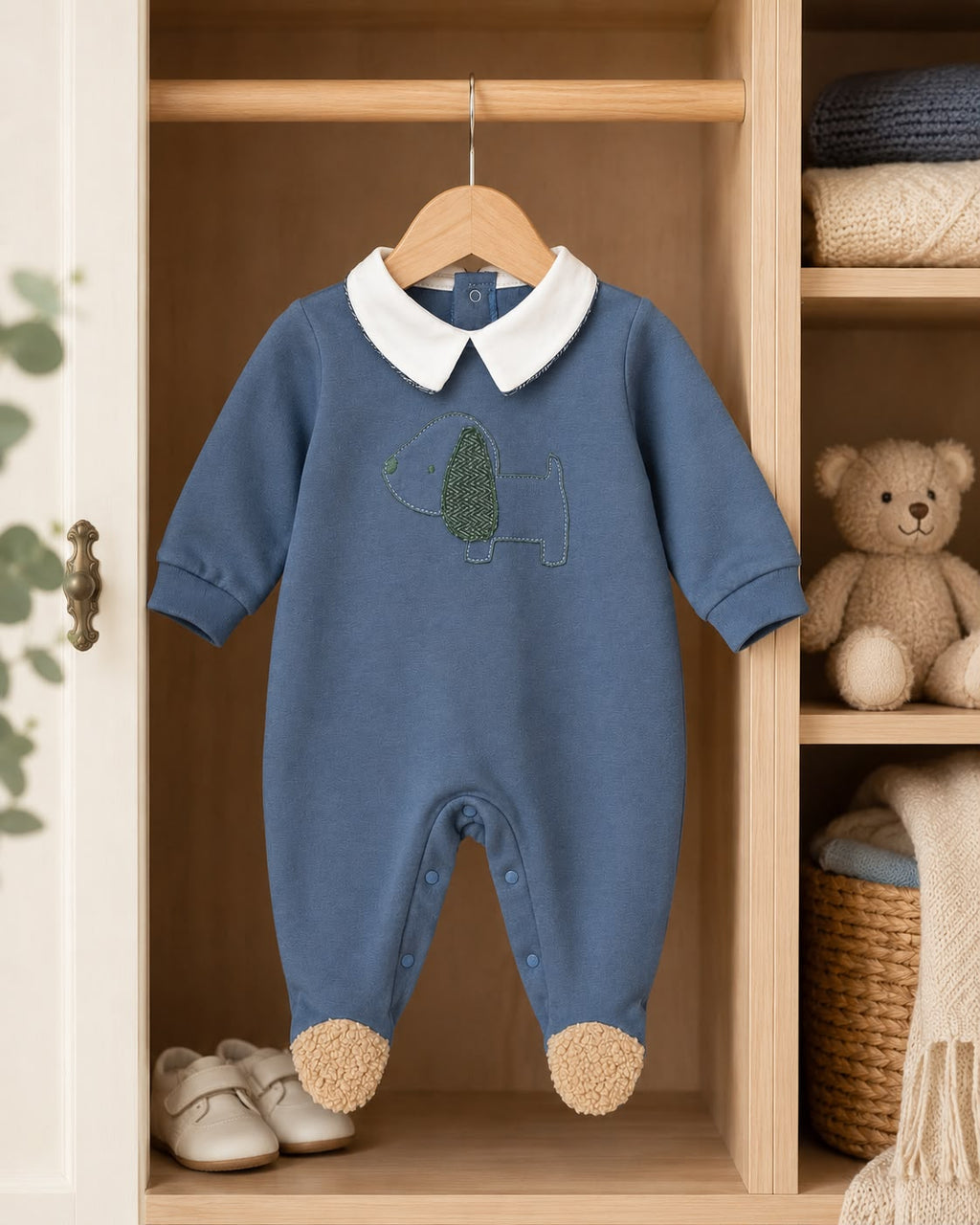 TUTINA CAGNOLINO IN CALDO COTONE ARMY GREEN