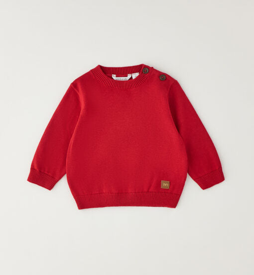 MAGLIONCINO IN FILO ROSSO