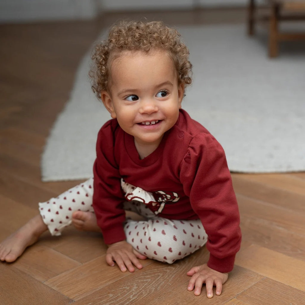 LEGGINS IN COTONE A ZAMPA