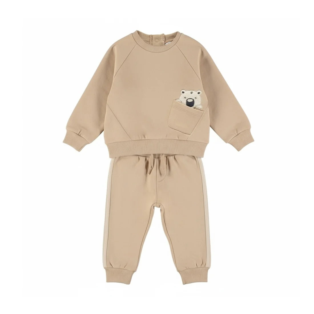 COMPLETINO IN FELPA CREAM