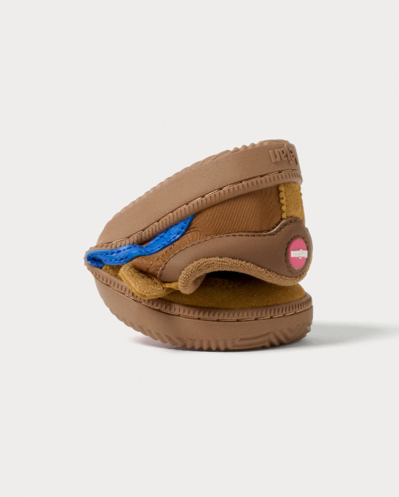 SNEAKERS LEJAN CAMEL/ ELECTRIC BLUE