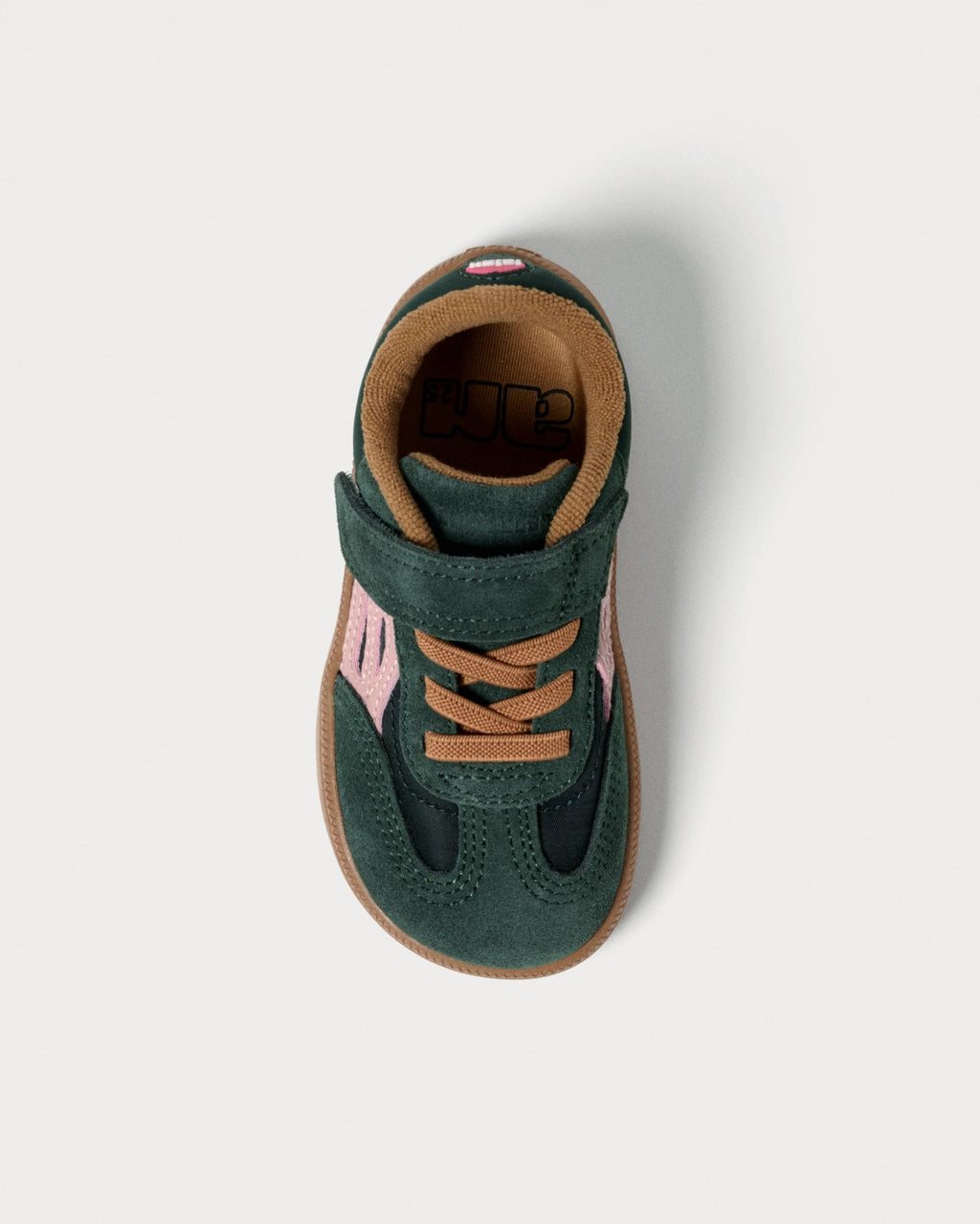 SNEAKERS LEJAN DARK GREEN / PINK
