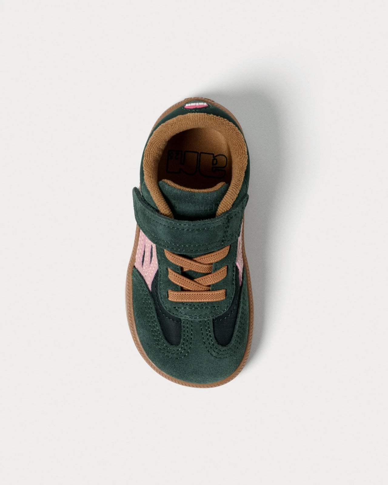 SNEAKERS LEJAN DARK GREEN / PINK