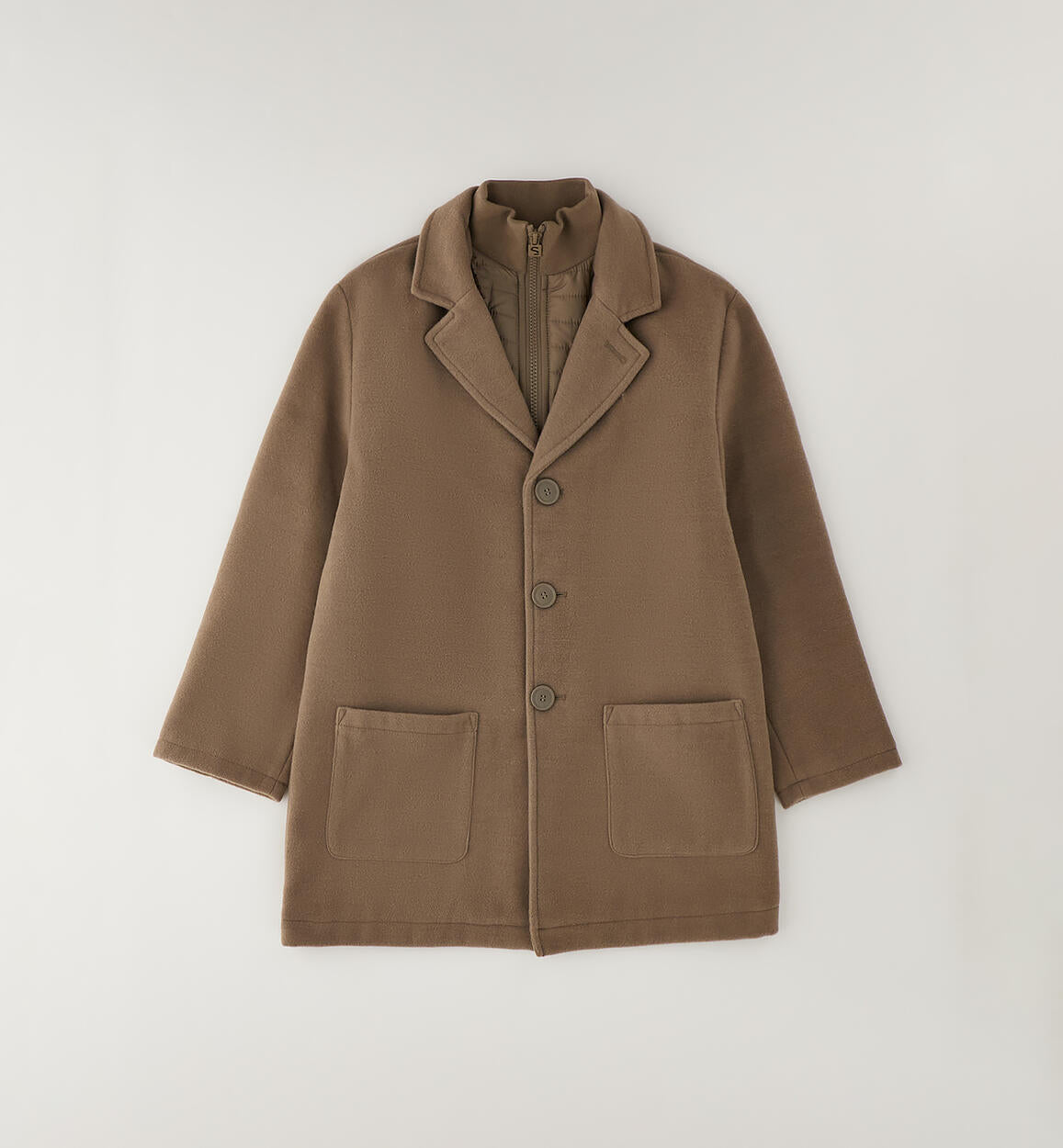 CAPPOTTO IN TESSUTO TERMICO CAMEL