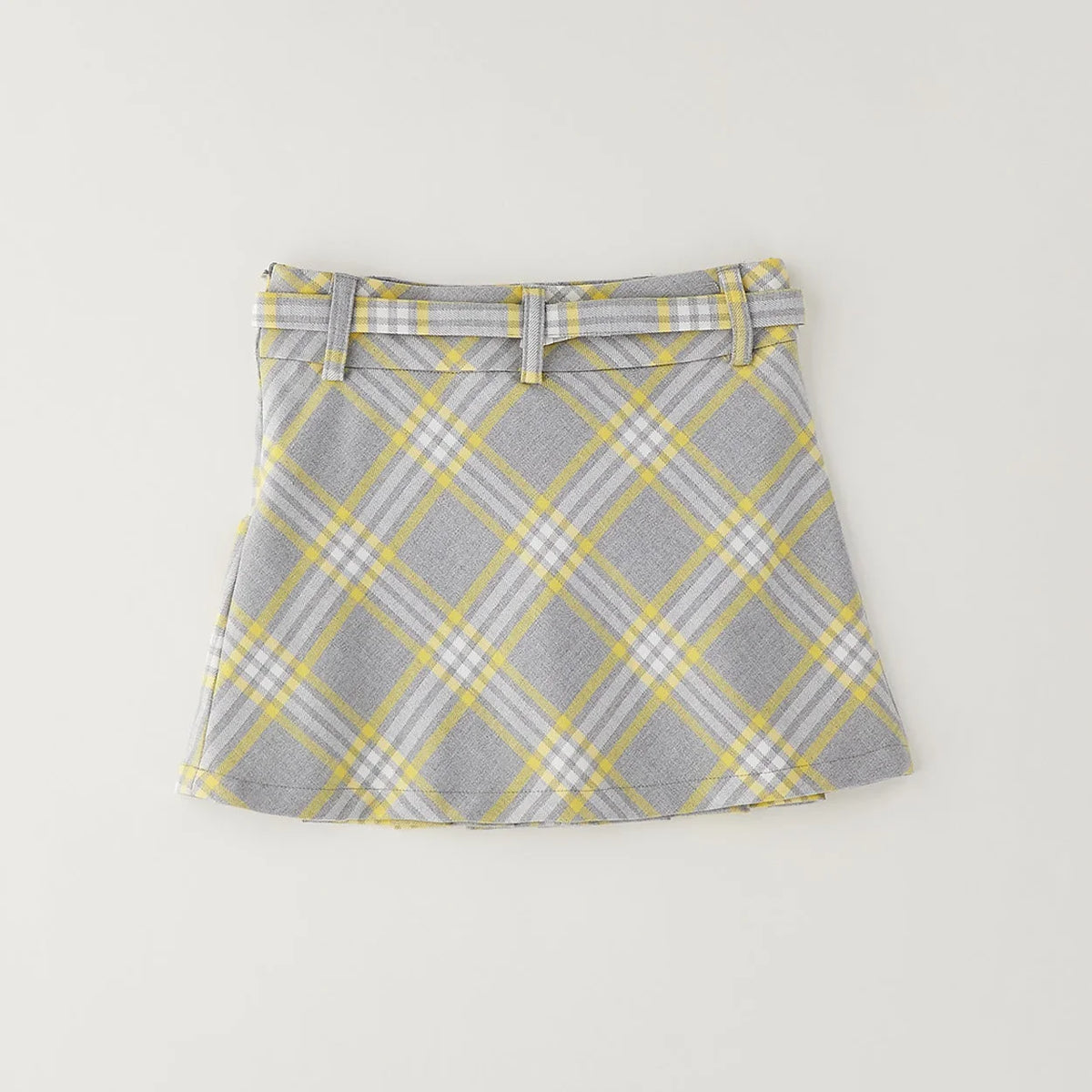COMPLETINO TARTAN MELANGE/ GIALLO