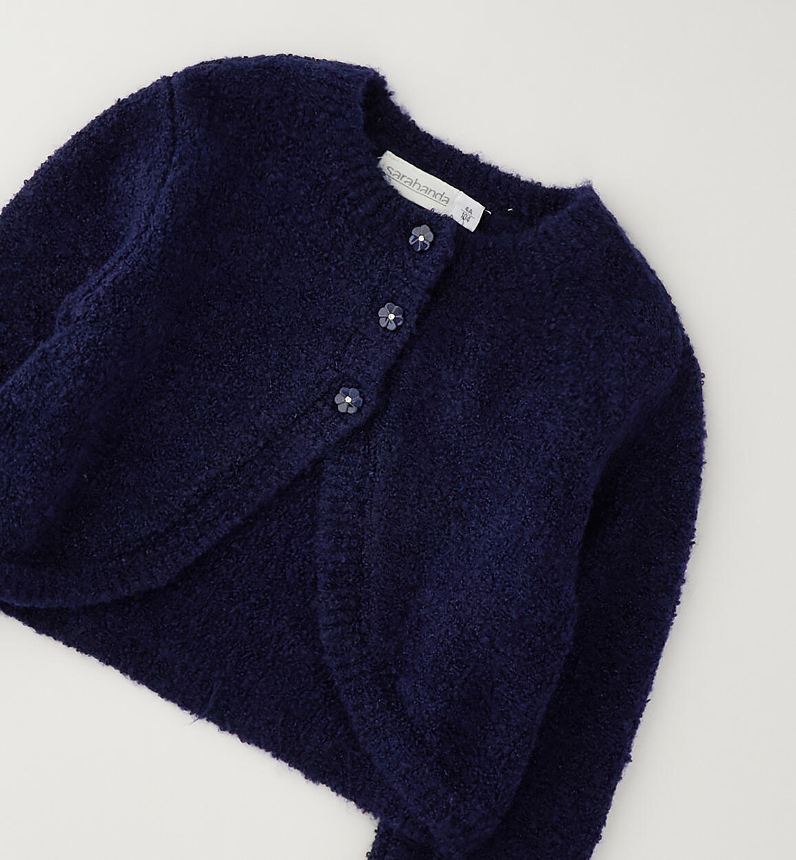 CARDIGAN SCALDACUORE BLU