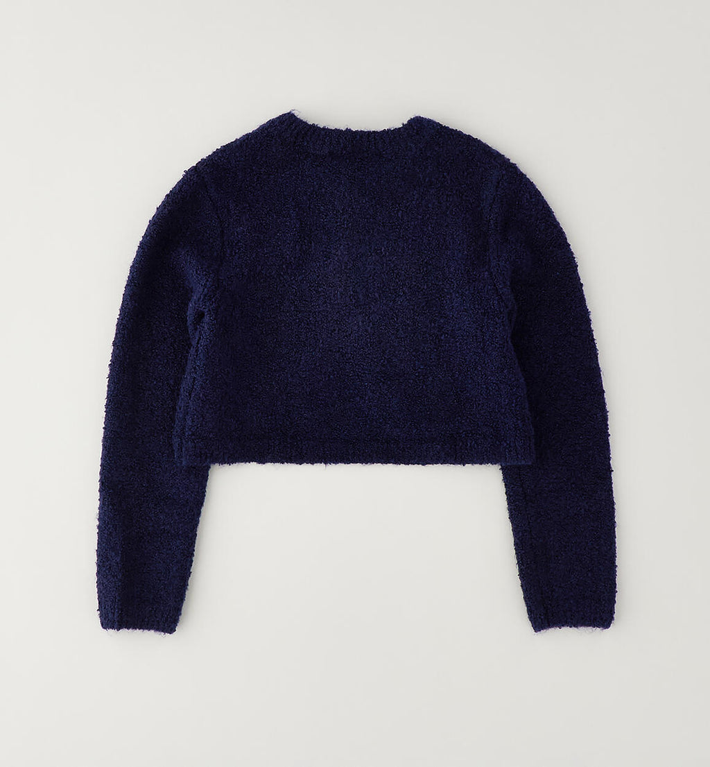 CARDIGAN SCALDACUORE BLU