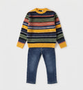 COMPLETO MAGLIONCINO E JEANS