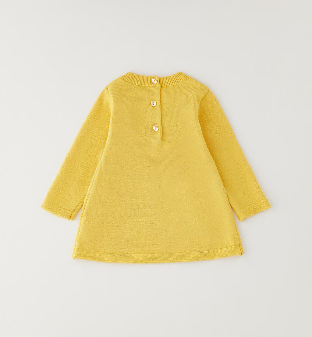 ABITINO GIALLO CON MARGHERITE