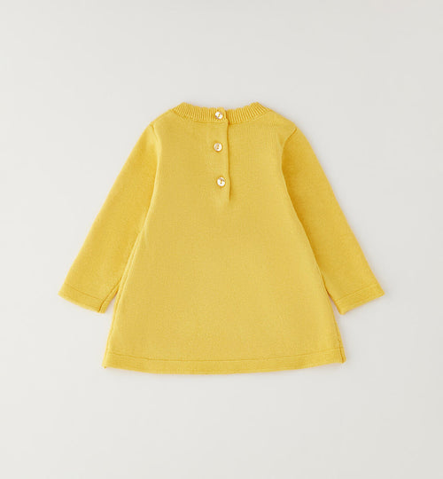 ABITINO GIALLO CON MARGHERITE