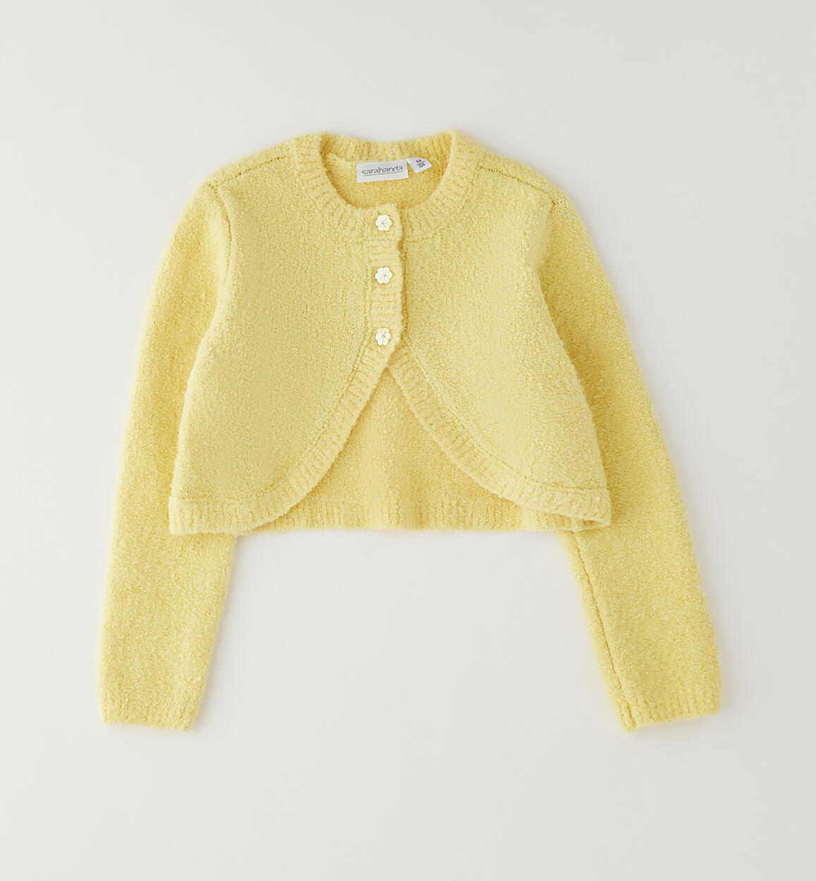COMPLETO MELANGE/ GIALLO