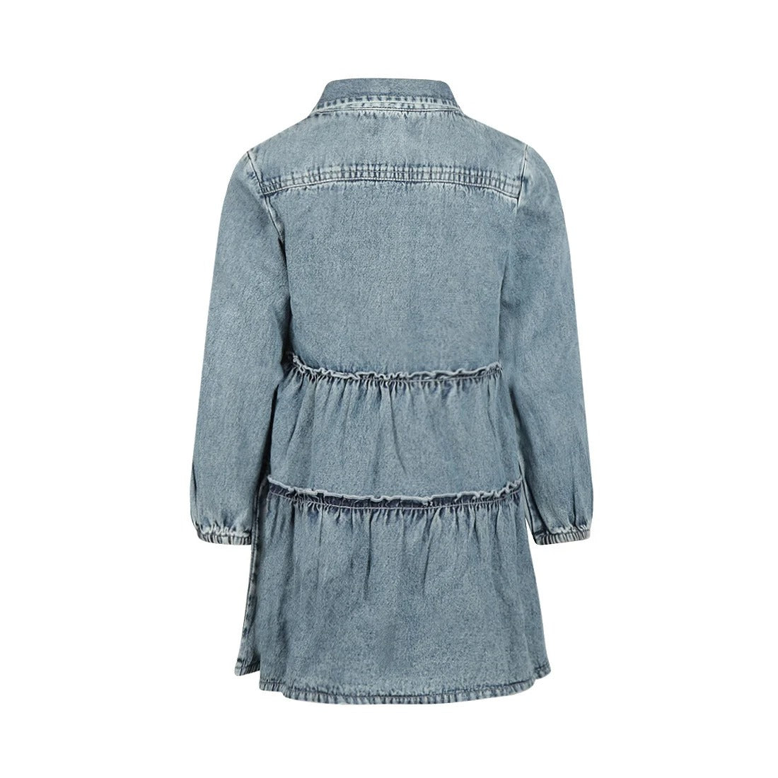 ABITO IN DENIM CON COLLETTO