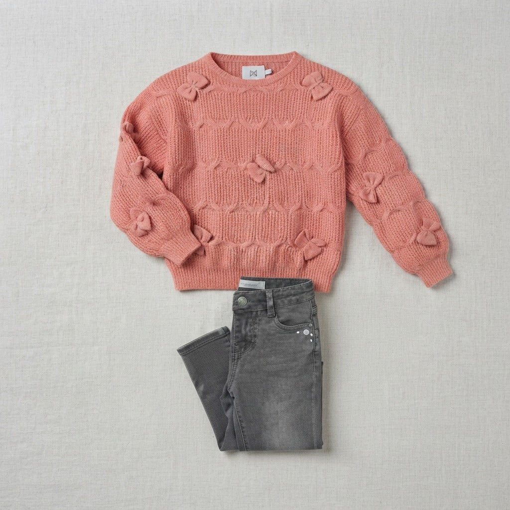 COORDINATO MAGLIONE FLU' E JEANS