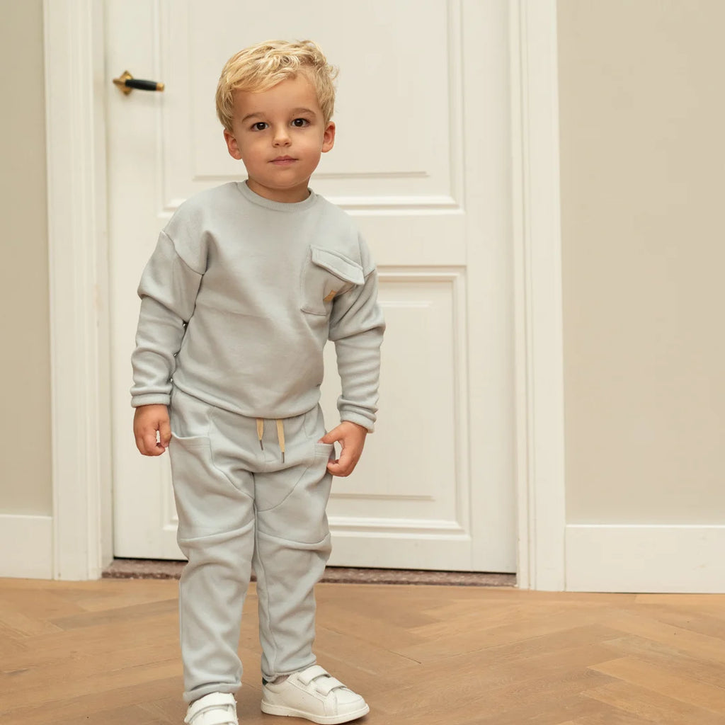 COORDINATO IN  TUTA GRIGIO