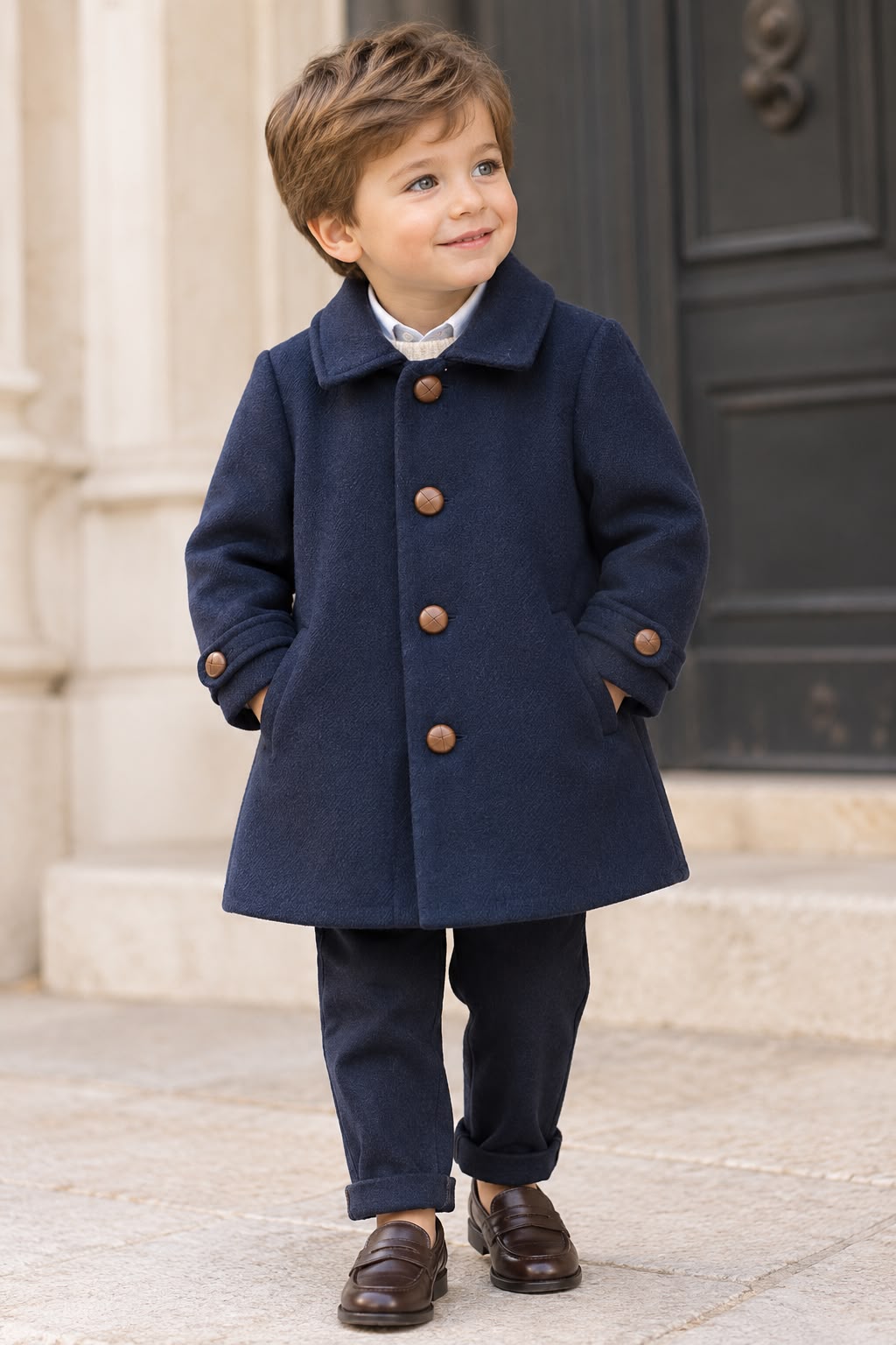 CAPPOTTO BLU