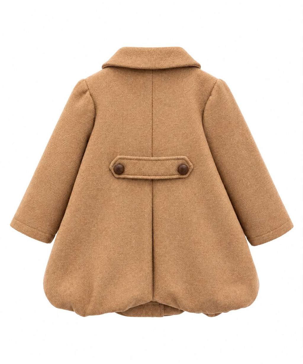 CAPPOTTO BAMBINA CAMMELLO