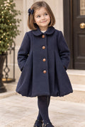 CAPPOTTO BAMBINA BLU