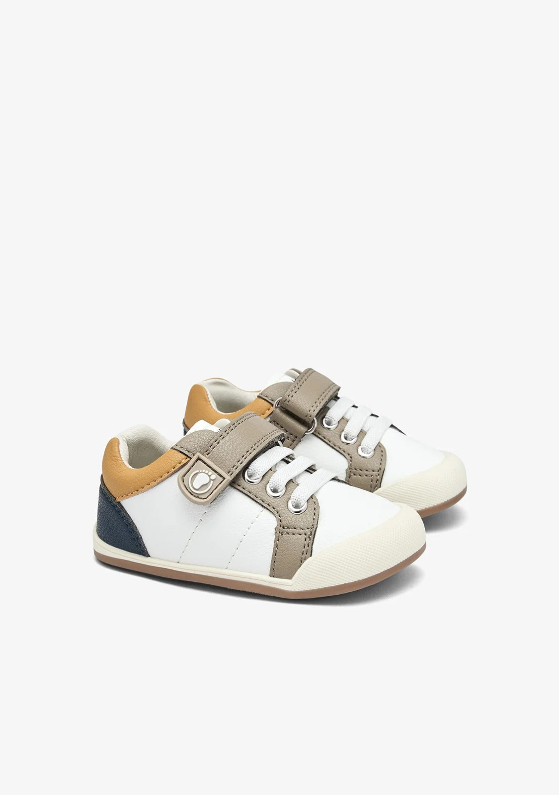 SNEAKERS BAREFOOT MULTICOLOR BEIGE/SENAPE