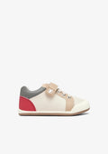 SNEAKERS BAREFOOT BEIGE/ROSSO
